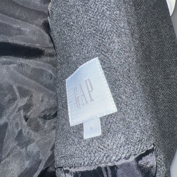 Gap Charcoal Size Small Sport Jacket Cotton/poly - Picture 8 of 9